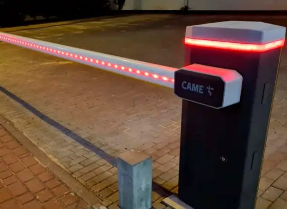 sistema de controle de acesso veicular com cancela automática